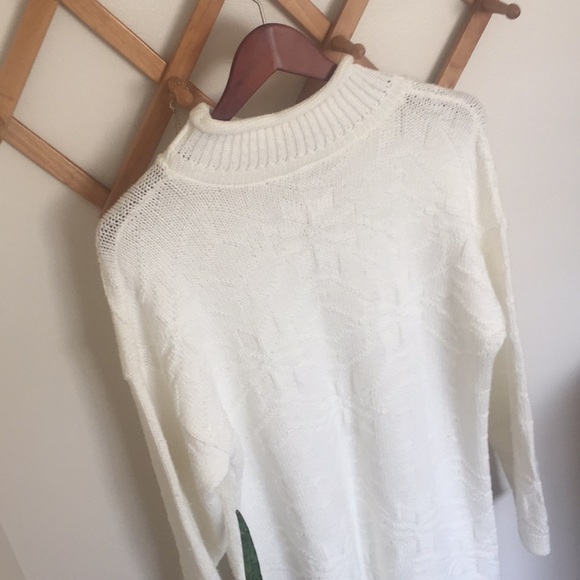 NWT Vintage 90s Oversized Knit Sweater - Picture 7 of 8